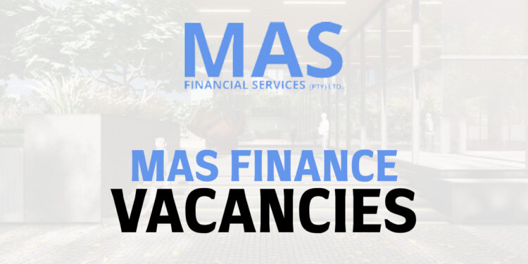 Mas Finance Vacancies