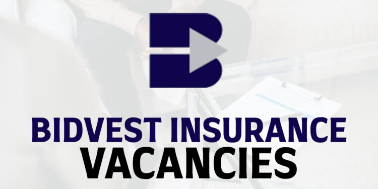 Bidvest Insurance Vacancies